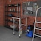 Amgood 30in D x 24in L Stainless Steel Open Base Table, 3in Casters AMG WT-3024-RCB-WHEELS-Z - alternate 5