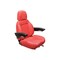 Uni Pro 445 Seat Top Assembly, Red Vinyl 8751 - alternate 7