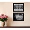 Homeroots Set Of Two Beauty 2 Black Framed Print Wall Art, 2PK 405755 - alternate 3