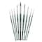 Silver Brush Ruby Satin Round Brushes, 9-Piece Set RS-2599 - alternate 1