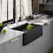 Blanco Ikon 33" Apron Single Bowl, Coal Black 402575 - alternate 4