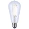 Satco 8W LED ST19, 3000K-2000K Warm Dimming, Medium Base, Clear S12154 - alternate 4
