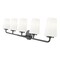 Z-Lite Montford 5-Light Vanity, 40 in W, Matte Black 7005-5V-MB - alternate 6