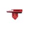 Auveco Lexus Moulding Clip with Sealer, Red Nylon, 25PK 21848 - alternate 1