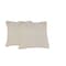Homeroots Set of Two 20" Ivory And Natural Striped Cotton And Jute Throw Pillows, 2PK 588367 - alternate 2