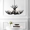 Jonathan Y Eldora 36" 8-Light Rustic Farmhouse Adjustable Resin Antler LED Chandelier, Black JYL6319C - alternate 11