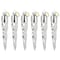 Martha Stewart Holiday Icicle 6 Piece Ornament Set in Silver 97145.06 - alternate 1