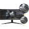 Asus TUF 34in Class WQHD Curved Screen Gaming LCD Monitor, 21:9 VG34VQL1B - alternate 7