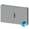 Siemens ALPHA 160 DIN wall mounted board with mounting kit for modular devices row 8GK1062-2KK41 - alternate 3