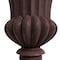 Leisuremod Urn Planter Handcrafted Fiberstone & MGO Clay - Weatherproof Indoor/Outdoor Pot LP28BR - alternate 8