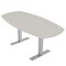 Skutchi Designs Arc Boat Conference Table With Power, 36 in W, 72 in L HAR-ABOT-36X72-T-K458-NA - alternate 1