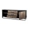 Homeroots 82in Brown and Black Solid Wood Three Drawer Sideboard with Two Doors 380256 - alternate 6