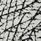 Homeroots 3' X 5' Black And Ivory Abstract Washable Indoor Outdoor Area Rug 614317 - alternate 6