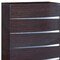 Homeroots 32" Exquisite Wenge High Gloss Chest 329628 - alternate 4