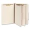 Pendaflex HD Pressboard Folder, 2/5-Cut Tab, Expands 2", 2 Dividers, 6 Fasteners, Legal, Manila, 10PK 1006955 - alternate 1
