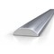 Brunner Aluminum Rub Rail 3/4" x 1/16" 12 Foot Silver Luster M182 SL12 - alternate 1