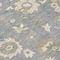 Homeroots 9' X 12' Gray Blue And Green Floral Washable Indoor Outdoor Area Rug 597816 - alternate 8