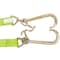 Mytee Products V Bridle Strap 3in x 36in w/ 15in J Hook w/T-J Hooks, HI Abrasion/HI VIZ Webbing VStrap0336J-TJ - alternate 9