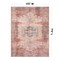 World Rug Gallery Vintage Bohemian Machine Washable Non Slip Area Rug 5 ft x 7 ft Multi 6024MULTI5X7 - alternate 5