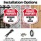 Signmission Private Property Shield Sign Beware Of D, 6 Inch X 6 Inch, Plastic Sign SHI-P-6-440 - alternate 3