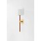 Hudson Valley Lighting Minnetonka 6 in. Wall Sconce Aged Brass 6130-AGB - alternate 5