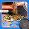 Emporio Kitchen Pizza Baking Pan, 15.75-Inch Round Perforated Carbon Steel Tray with Non-Stick Gray Marble Coating EMPPIZ0198 - alternate 6