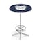 Holland Bar Stool Co 42" Chrome Butler University Pub Table, 36" dia. Top L216C4236Butler - alternate 1