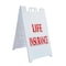 Signmission Life Insurance, A-Frame & 2 Decals Installed, Heavy-Duty Plastic Frame SBHD-D-2436-Life Insurance - alternate 1