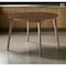 Homeroots 42" Brown Wood Round Top Dining Table 487369 - alternate 3