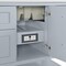 James Martin Vanities Vanity, without top, Serenity Blue, 71.9 in W x 23.5 in D,  330-V72-M-SRB - alternate 6