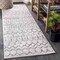 Jonathan Y Moroccan HYPE Boho Vintage Diamond Cream/Gray 2 ft. x 18 ft. Runner Rug MOH101B-218 - alternate 1