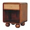 Homeroots 21" Brown Solid Wood Square One Drawer Nightstand 651522 - alternate 12