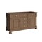 James Martin Vanities Vanity, without top, Pecan, 59.88 in W x 23.38 in D,  547-V60D-M-PCN - alternate 1