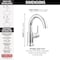 Delta Trinsic: Single Handle Bathroom Faucet 559HAR-GPM-DST - alternate 2