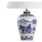 Jonathan Y Zhou 26.5" Ceramic/Iron Traditional Cottage LED Table Lamp, Blue JYL6610A - alternate 6