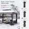 Sunjoy HANCOCK 10X12ft Heavy-Duty Hardtop Gazebo A102035102 - alternate 9