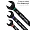 Klein Tools Ratcheting Wrench Set, 90-Tooth, SAE, 8PC 69408G - alternate 10