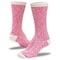 Railroad Sock Womens Crew Socks, 73% Cotton, 18% Acrylic, 8% Nylon, Black/Grey/Natural/Pink, 5-10 W; 4 Pair-7.5 M 642 - alternate 4