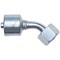 Gates Female Din 24 Cone Swivel - Heavy Series With O-Ring - 45 Bent Tube Megacrimp G25725-0614 - alternate 2