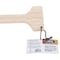 Omaha Wooden Grill Scraper, Wood Handle, 1314 in L KJG01D - alternate 2