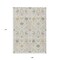 Homeroots 9' X 12' Ivory Beige And Gray Oriental Washable Indoor Outdoor Area Rug 598056 - alternate 8