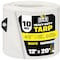 Boen Heavy Duty Tarp, 12 ft x 20 ft, 10 Mil, White, Polyethylene WT-1220 - alternate 1