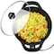 Brentwood Industries 13in Non-Stick Flat Bottom Electric Wok Skillet with Vented Glass Lid in Black SK-69BK - alternate 3