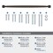 Amerock Stature 18 inch 457mm Center-to-Center Oil Rubbed Bronze Appliance Pull BP54061ORB - alternate 2