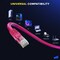 Maximm Cat6 Ethernet Cable 20ft 10Gbps 550MHz UTP, 50PK, Pink, 50PK CAT6CCA-20PN-50PK - alternate 6