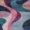 Homeroots 10' X 14' Green Pink And Teal Blue Abstract Washable Indoor Outdoor Area Rug 604461 - alternate 5