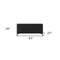 Homeroots 63" Black Six Drawer Double Dresser 518622 - alternate 6