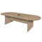 Regency Round Conference Tables, 120 in W, 47 in L, 29 in H, Wood Top, Noble Oak LCTRT12047NO - alternate 1