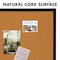 Quartet Cork Bulletin Board, 24in x 36in, Black MWDB2436-BK - alternate 5
