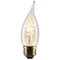 Satco 5.5 Watt CA11 LED 2000K CCT Medium Base Clear Glass Amber Coil Filament Dimmable 120 Volt S14225 - alternate 5